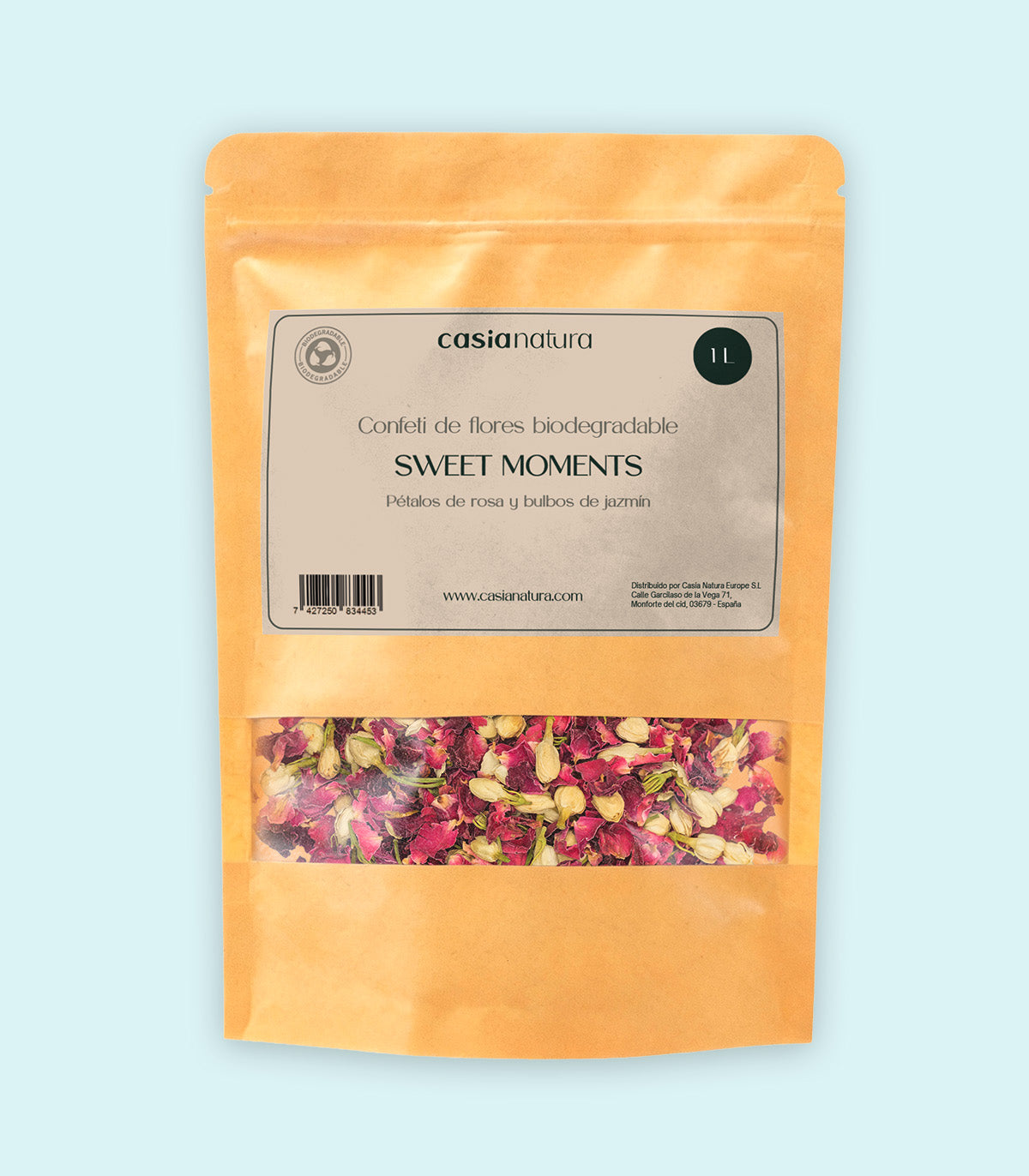 Bolsa de confeti biodegradable Sweet Moments