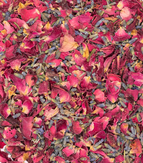 Burgundy Premium – Biodegradable Confetti | Dried Petals
