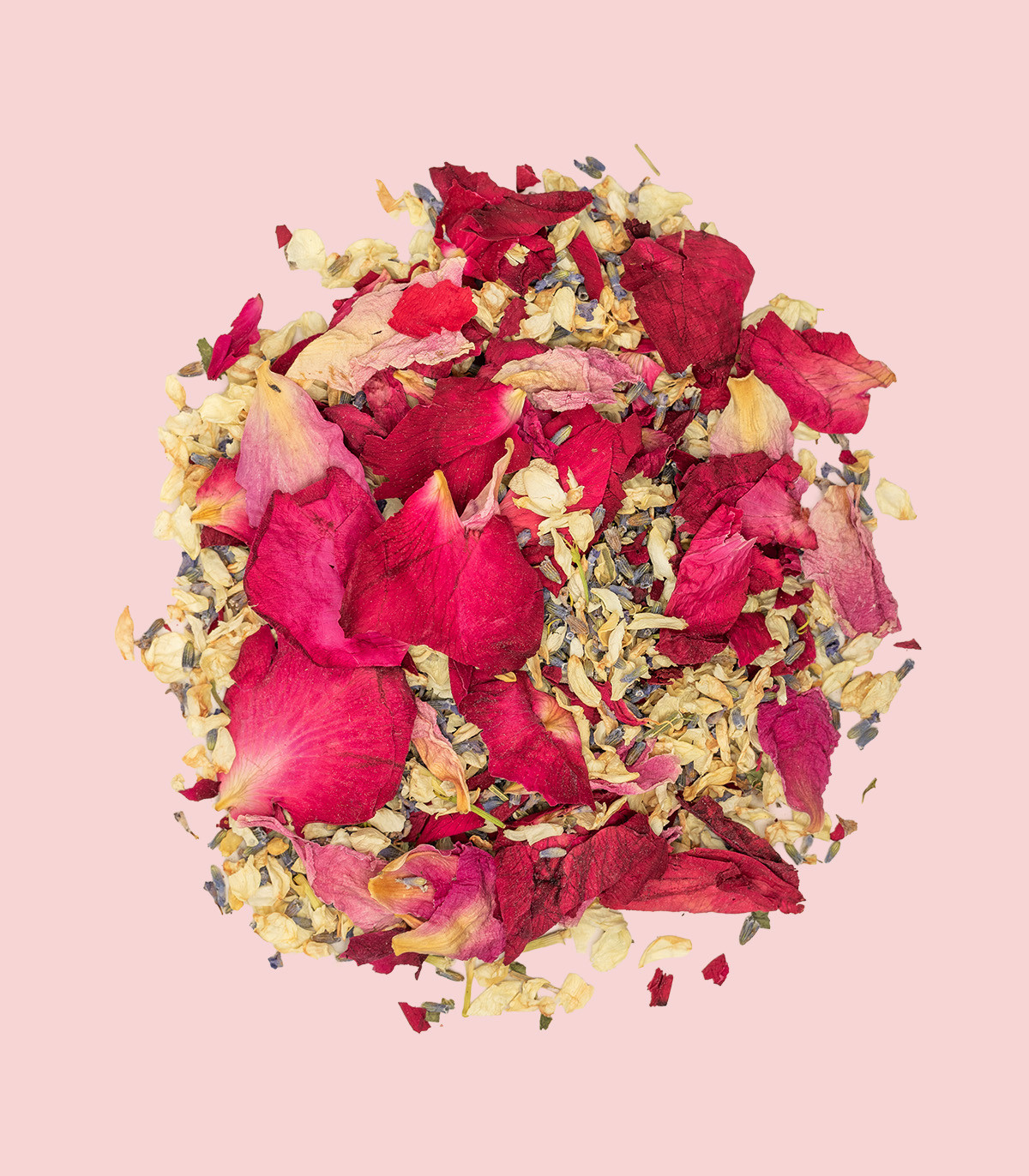 Burgundy Forever - Biodegradable confetti of dried petals | 1L