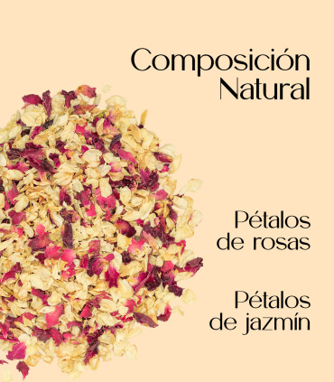 Burgundy Special - Confeti biodegradable de pétalos secos