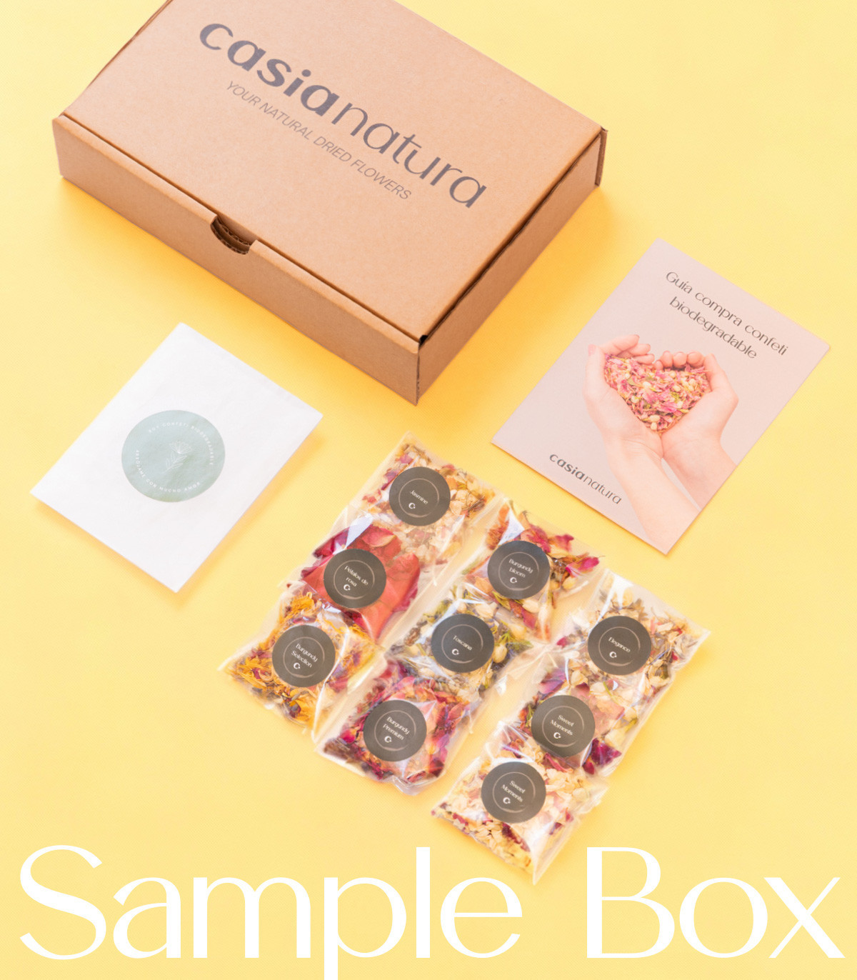 Sample Box Biodegradable Confetti