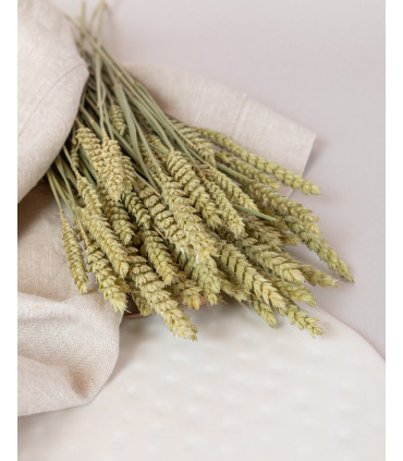Natural dried wheat table
