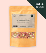 Pack de 10 sobres de confeti biodegradable Burgundy Bloom