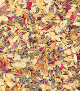 Detalle de los pétalos del confeti biodegradable Elegance
