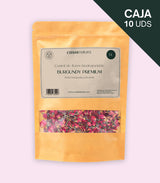 Pack de 10 sobres de confeti biodegradable Burgundy Premium